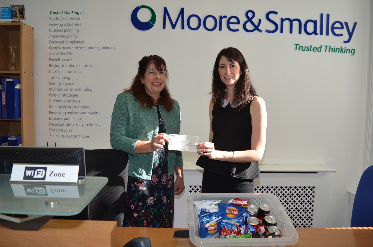 Latest Press Release: Lancaster accountants tuck in for charity!